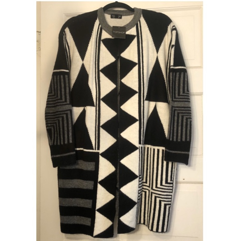 TopShop sweater coat